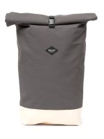 The Rolltop Canvas Braasi backpack made from cotton and leather