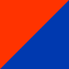 orange blue