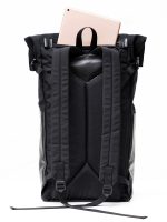 Ayo cotton urban backpack with leather