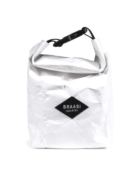 Braasis white waterproof Snackbag made from Tyvek