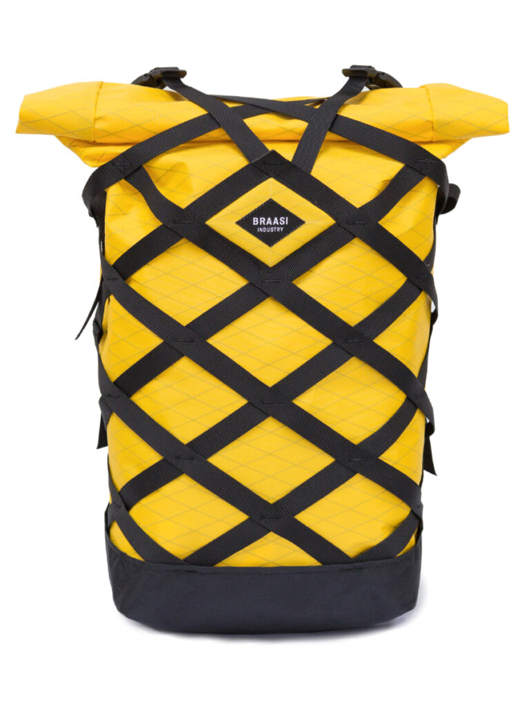 Žlutý Braasi batoh Wicker X-Pac vhodný pro sportovce