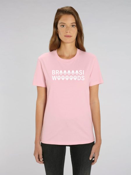 Braasi Woods tričko v růžové barvě