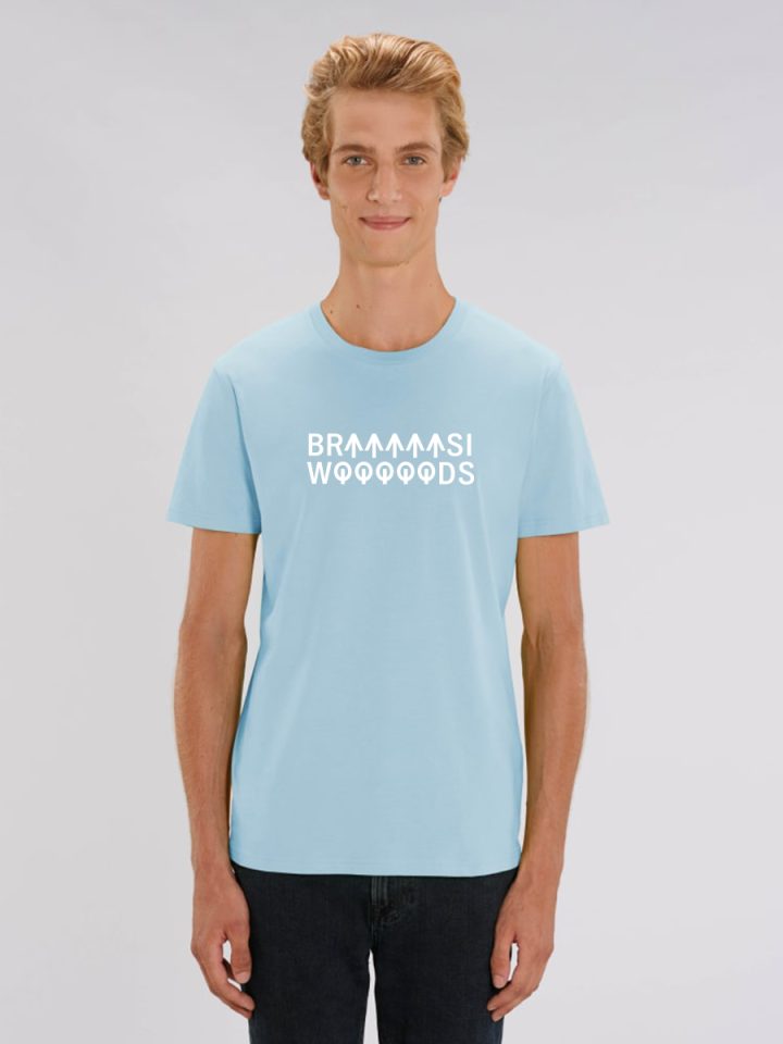 Braasi Woods t-shirt in sky blue colour